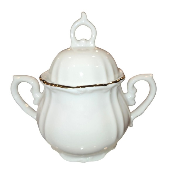 Heisei Japan Peacock Floral Porcelain Tea Set 15pc Gold Trim Teapot Cups Saucers - Picture 15 of 16